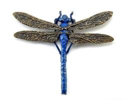 The HEXAPODA Collection - Blue Dragonfly