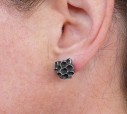 Paper Wasp Nest Earrings